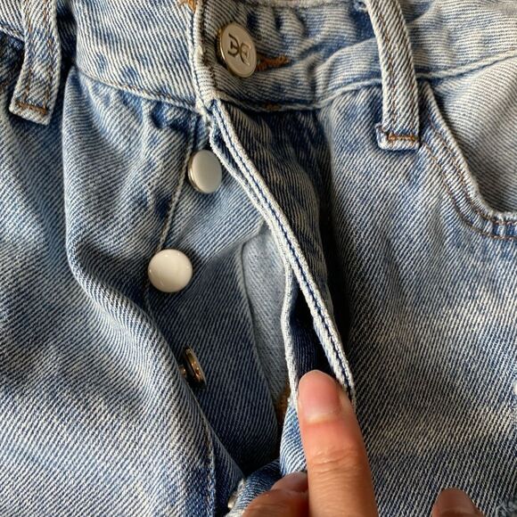 Sam Edelman Jeans Stiletto Straight High Rise Light Size 10 - Picture 6 of 8